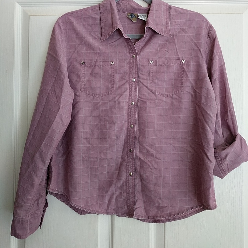 Authentic Shaver Lake Button Up Top